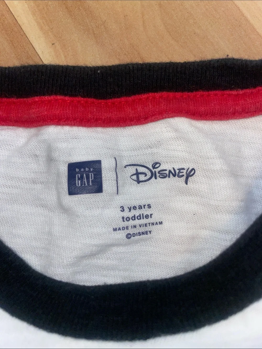 Baby Gap x Disney Mickey Mouse long sleeve shirt size 3T